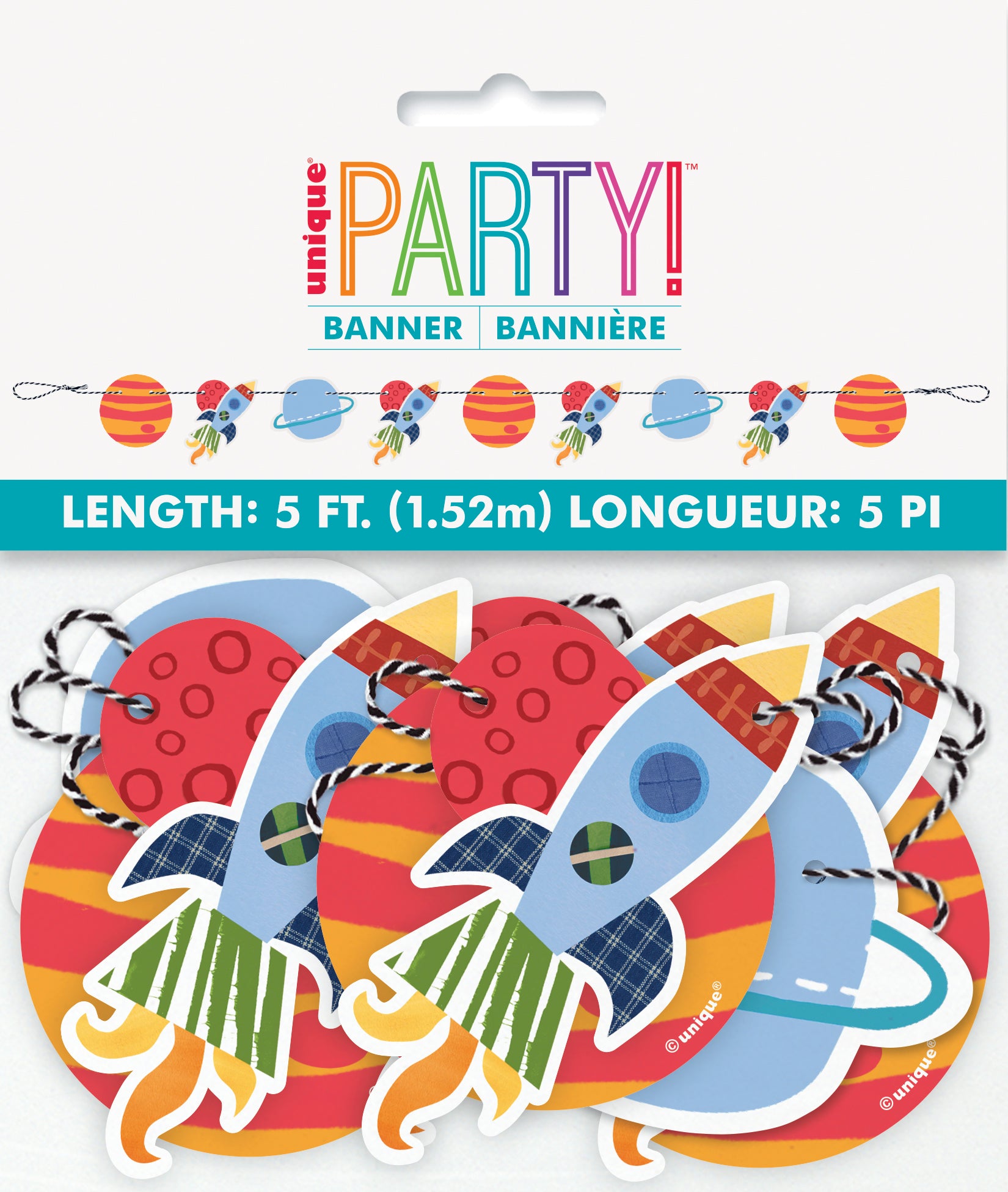 Outer Space Cut Out Banner, 5 ft - Image 2