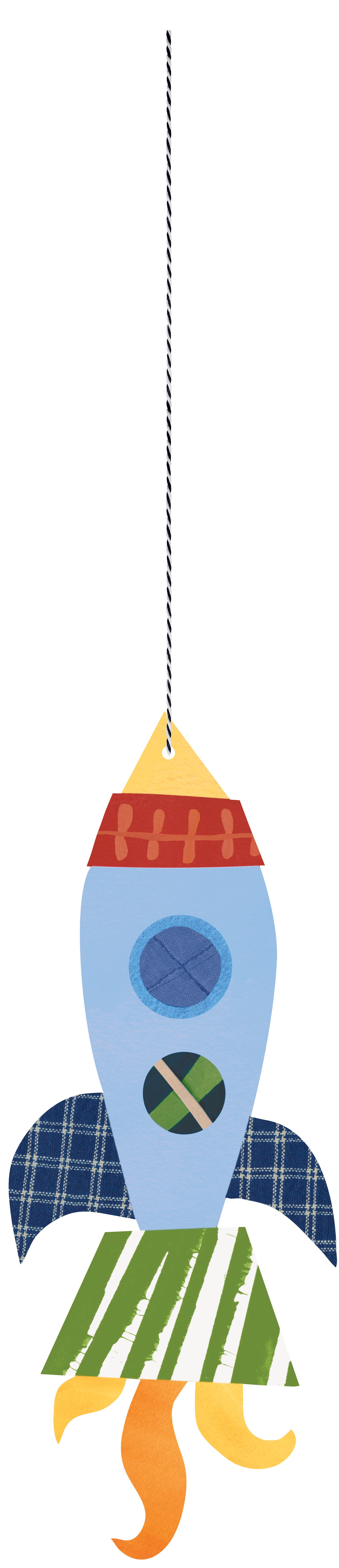 Outer Space Hanging Honeycomb Decorations, 3ct - Image 2