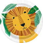 Animal Safari Round 7" Dessert Plates, 8ct