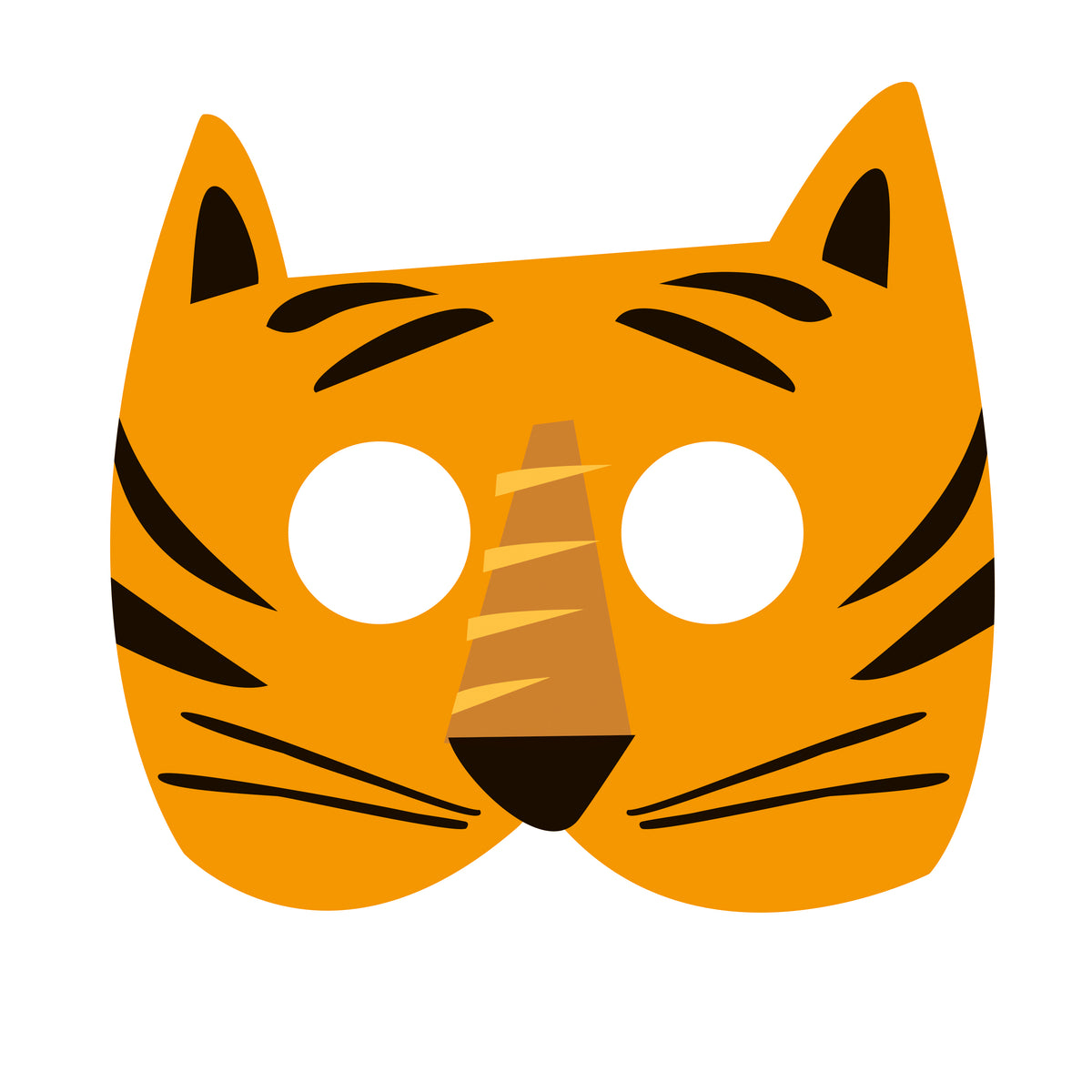 Animal Safari Paper Masks, 8ct - Image 5