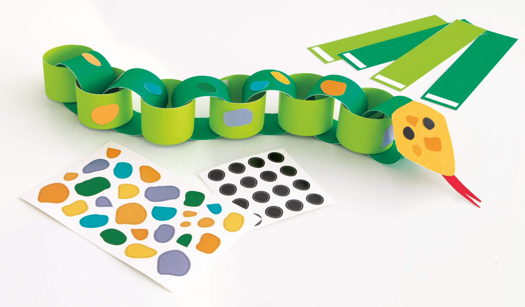 Snake DIY Paper Chain Craft Kit for 4 - Image 2