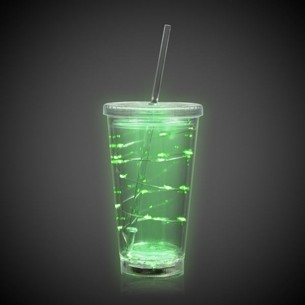 LED Green String Light Cup