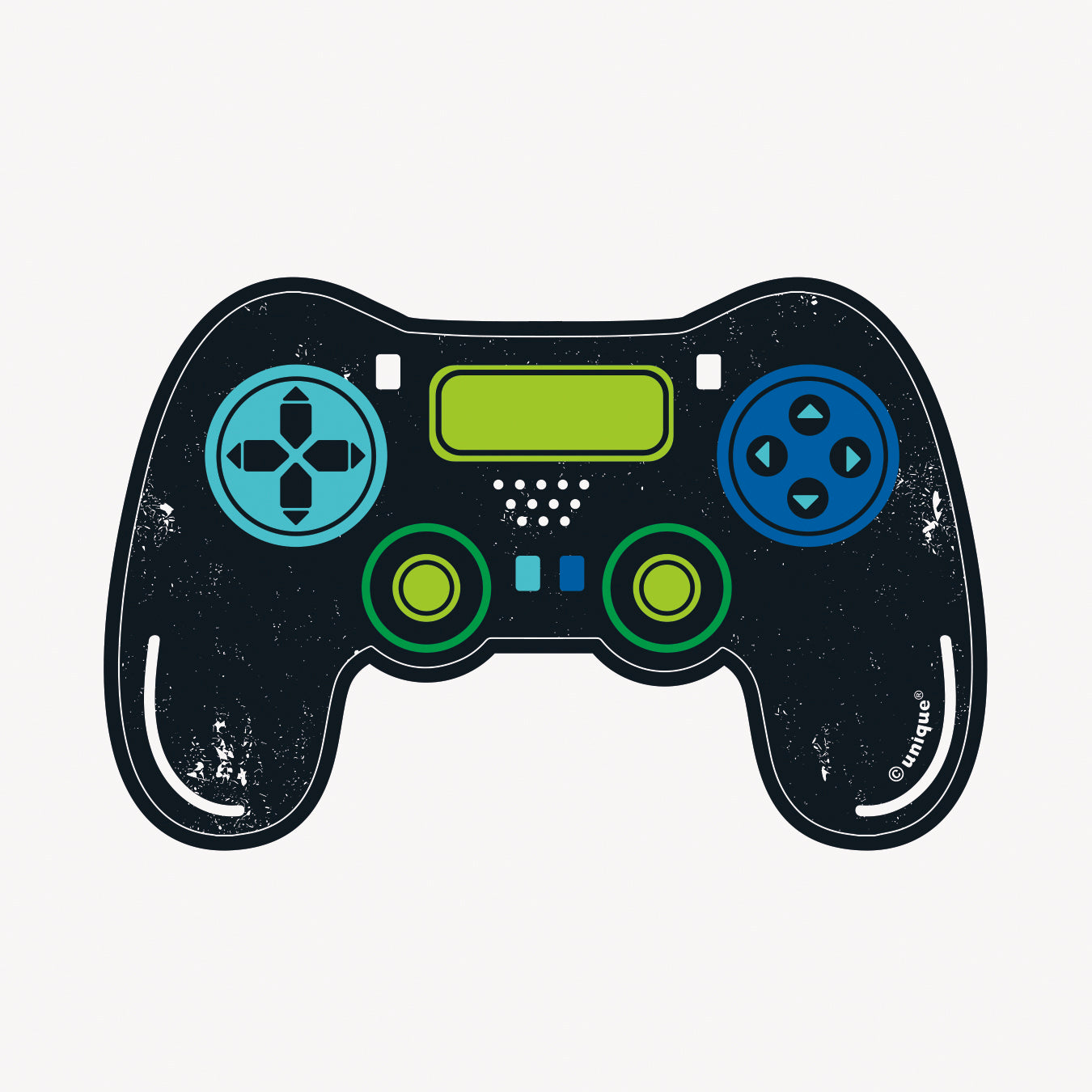 Gamer Birthday Jumbo Vinyl Stickers, 3ct - Image 2