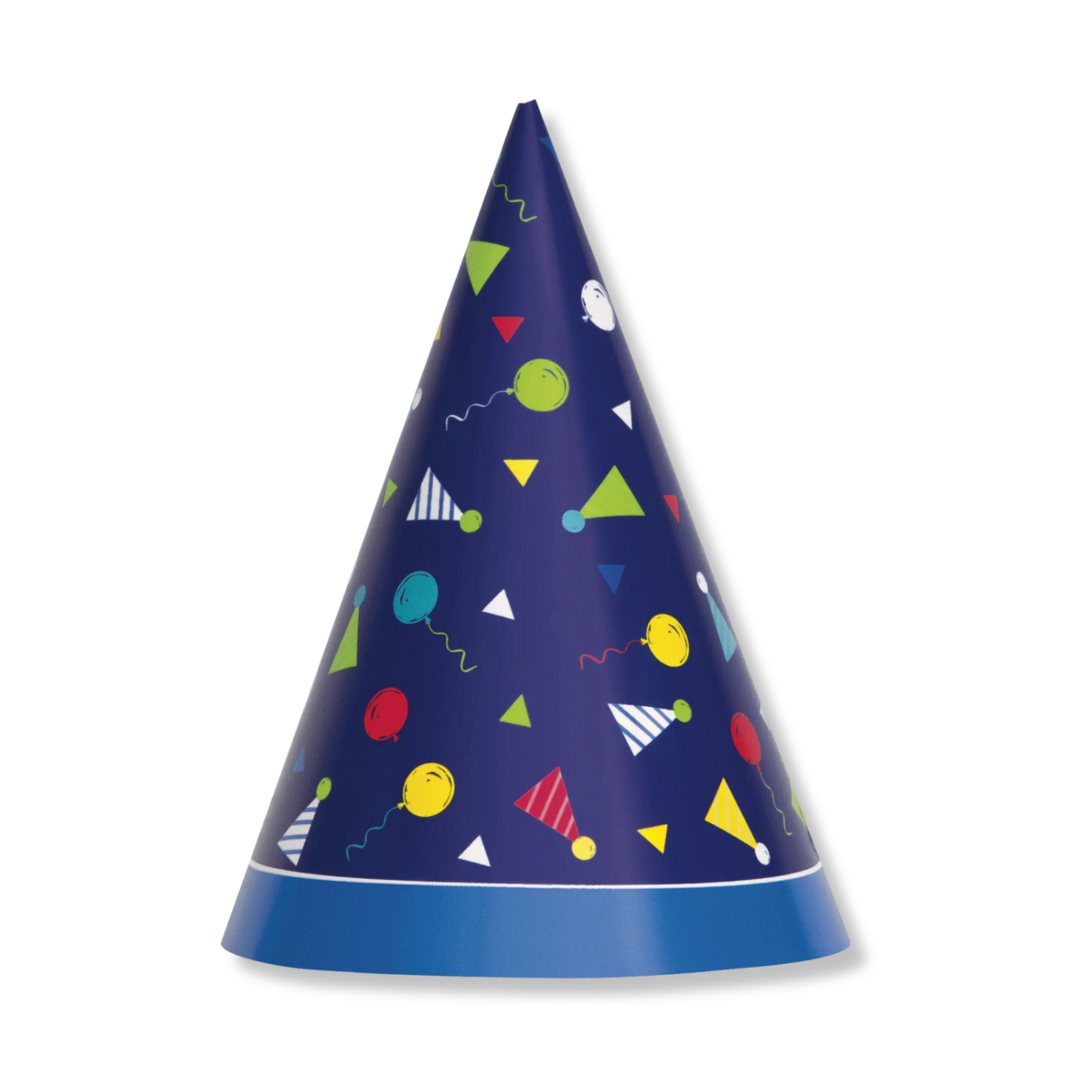 Peppy Birthday Party Hats, 8ct
