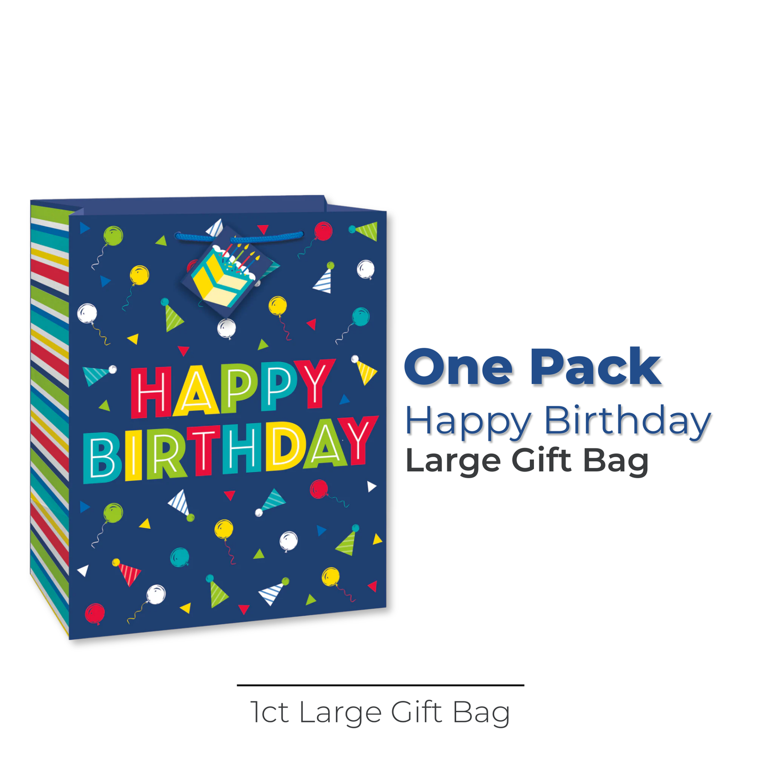 Peppy Birthday Large Gift Bag