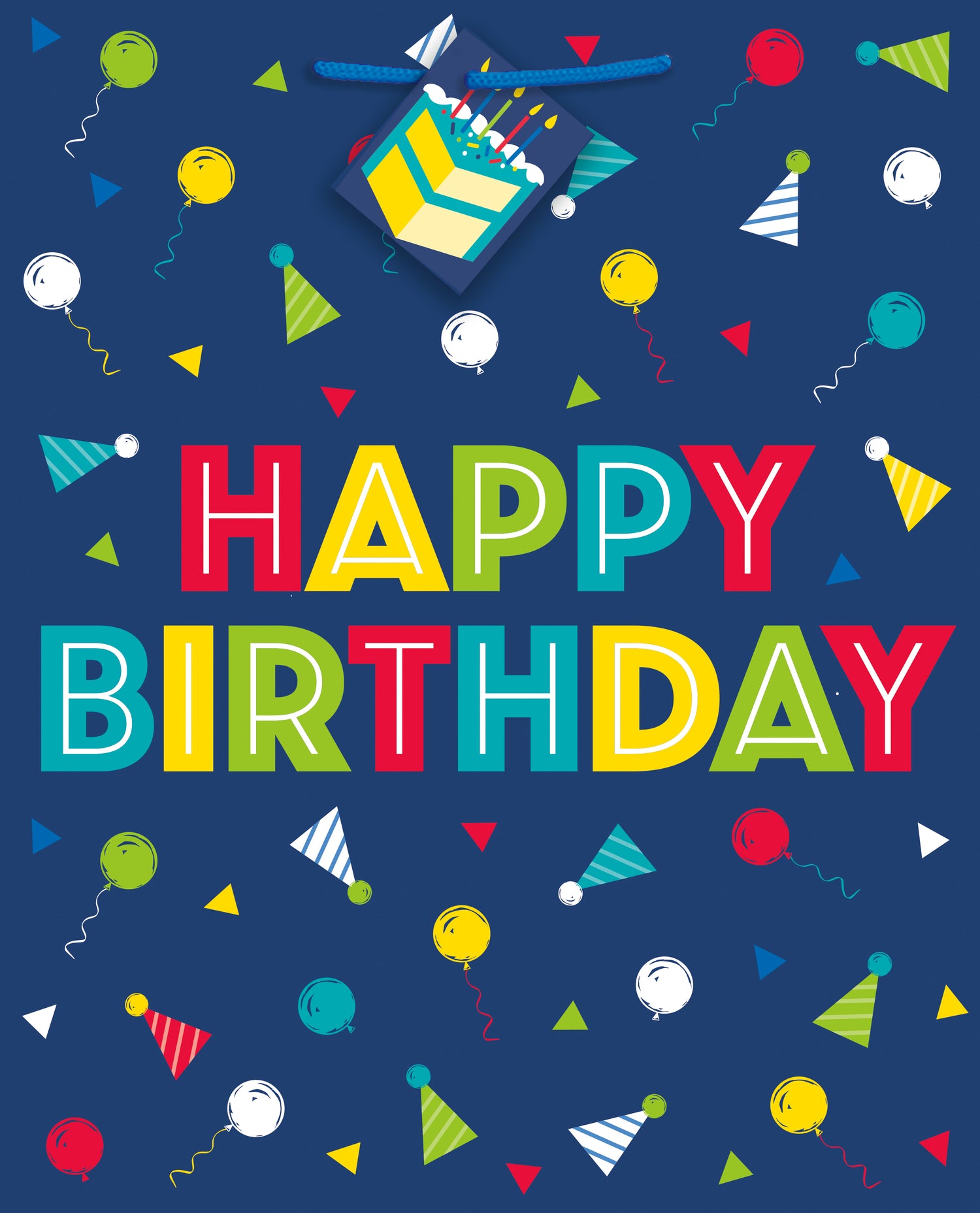 Peppy Birthday Large Gift Bag - Image 2