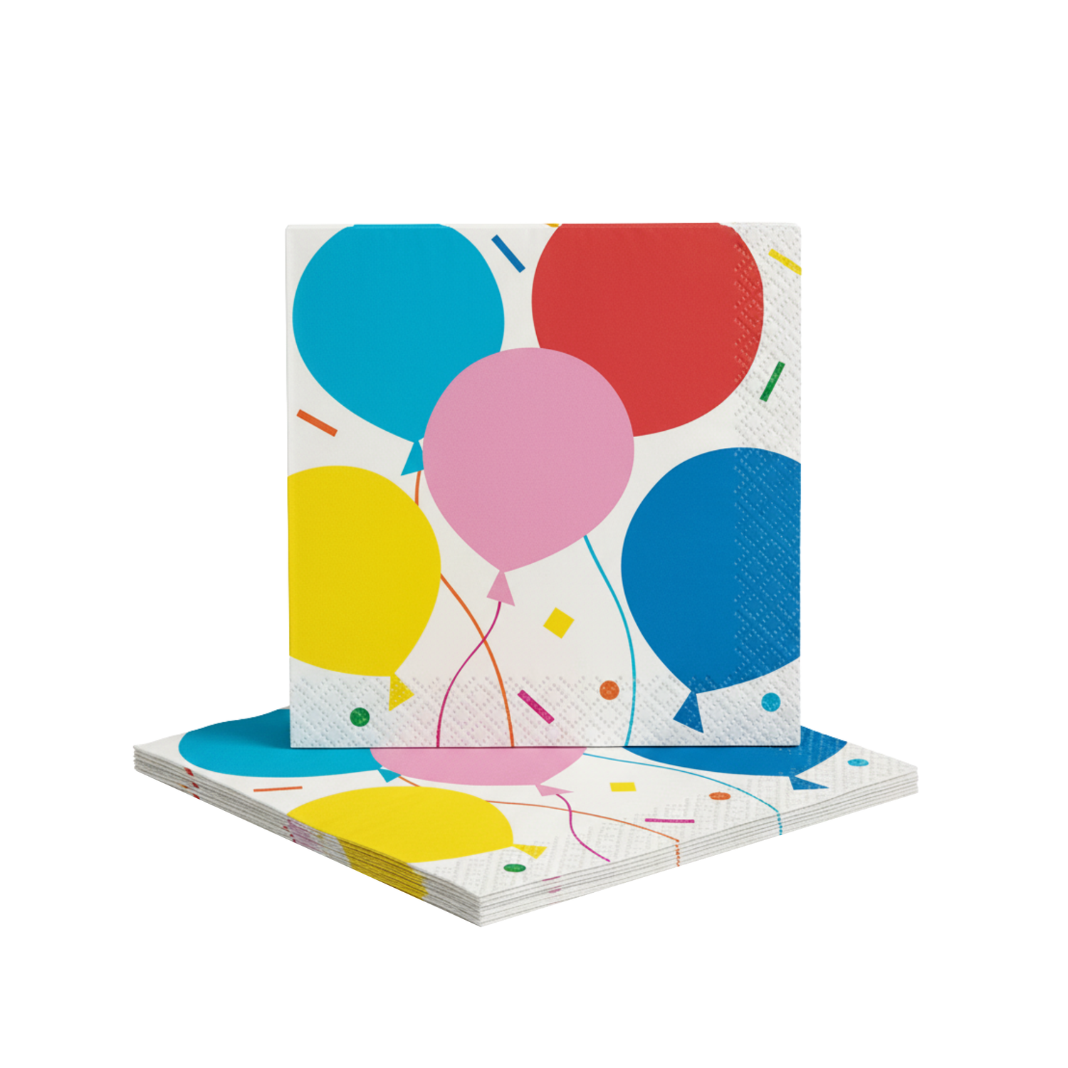 Colorful Balloons Beverage Napkins, 16ct