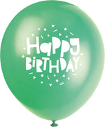 Colorful Balloons 12" Latex Balloons, 8ct - Image 5