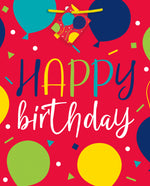 Balloon Party Birthday Large Gift Bag - Image 2