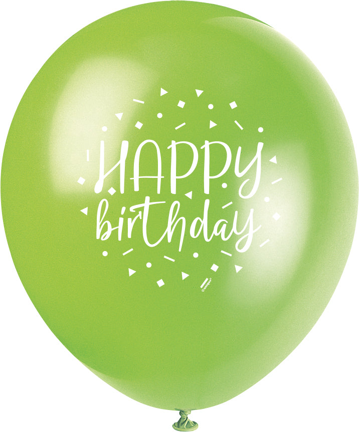 Balloon Party Birthday 12" Latex Balloons, 8ct - Image 3
