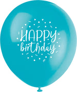 Balloon Party Birthday 12" Latex Balloons, 8ct - Image 5