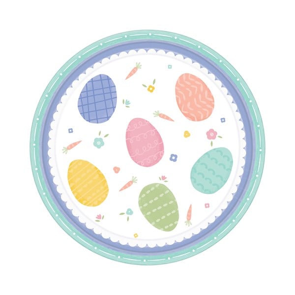 Happy Easter 7" Plates