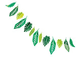 Foil Safari Leaves Paper Garland, 7ft