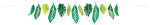 Foil Safari Leaves Paper Garland, 7ft - Image 3
