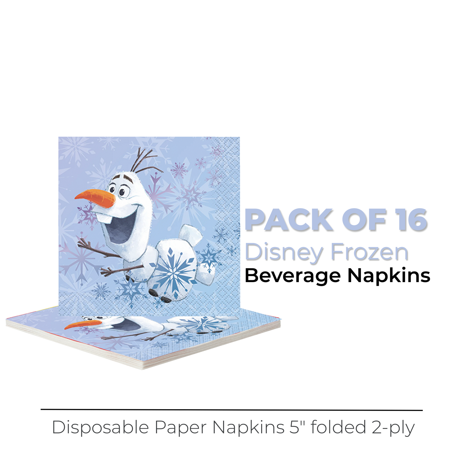 Disney Frozen 2 Beverage Napkins, 16ct