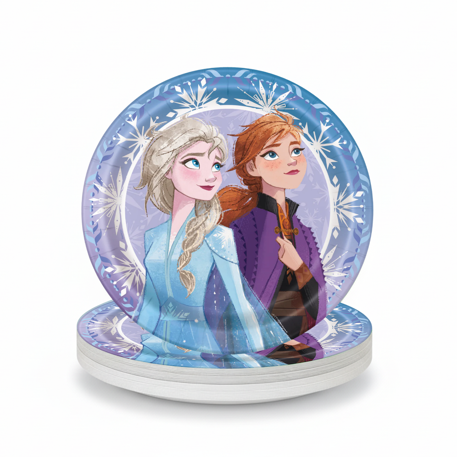 Disney Frozen 2 Round 9" Dinner Plates, 8ct