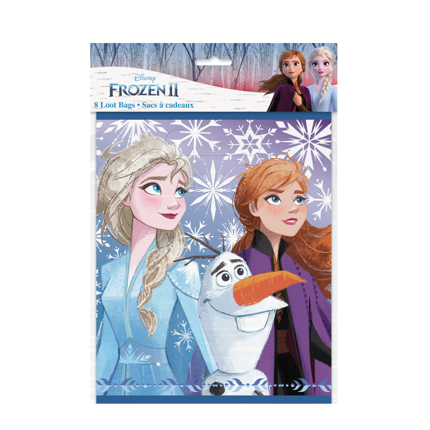 Disney Frozen 2 Loot Bags, 8ct