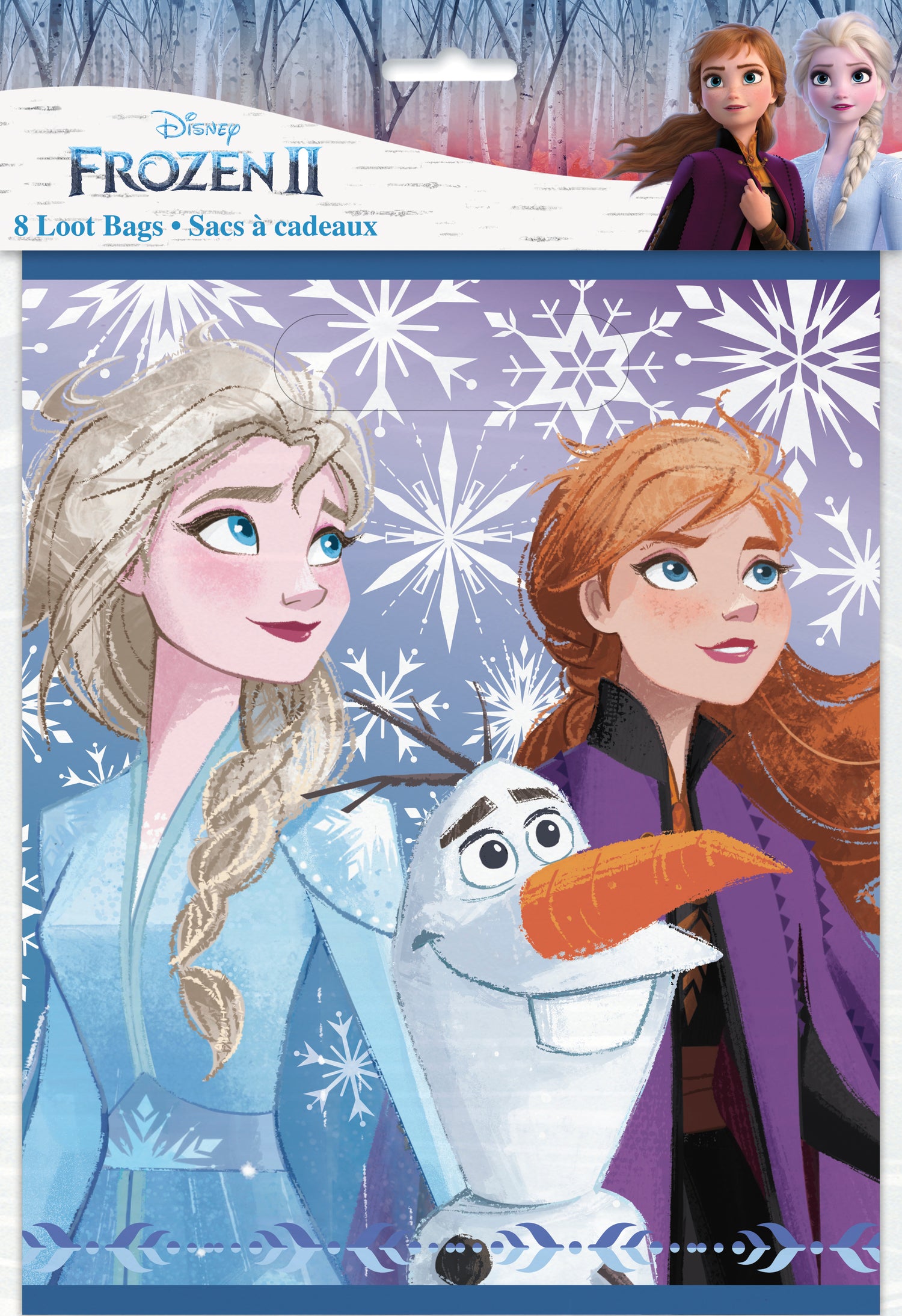 Disney Frozen 2 Loot Bags, 8ct - Image 2