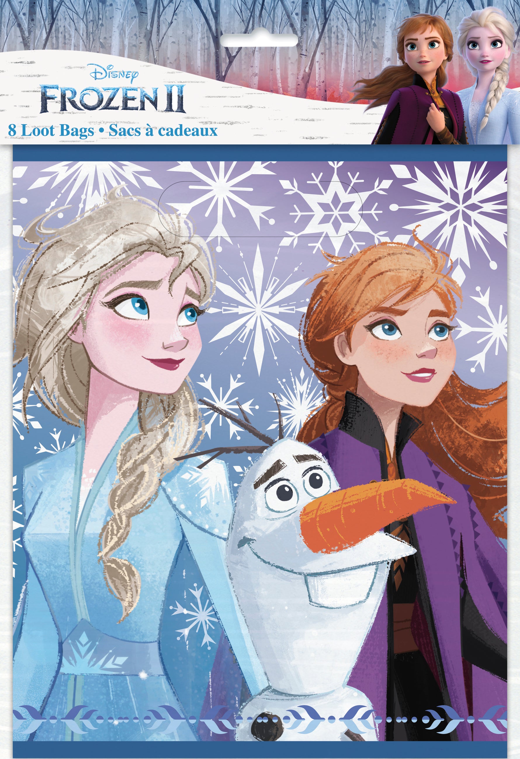 Disney Frozen 2 Loot Bags, 8ct - Image 2
