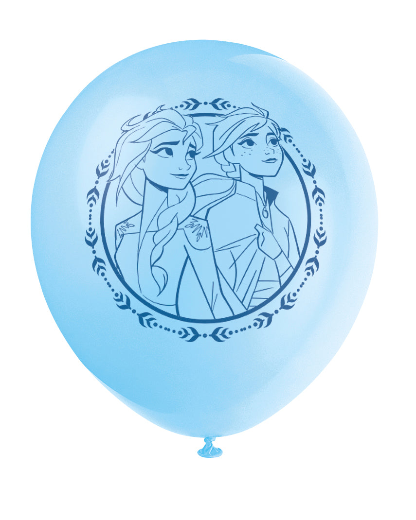 Disney Frozen 2 12" Latex Balloons, 8ct - Image 3