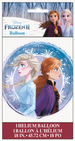 Disney Frozen 2 Round Foil Balloon 18", Packaged - Image 2