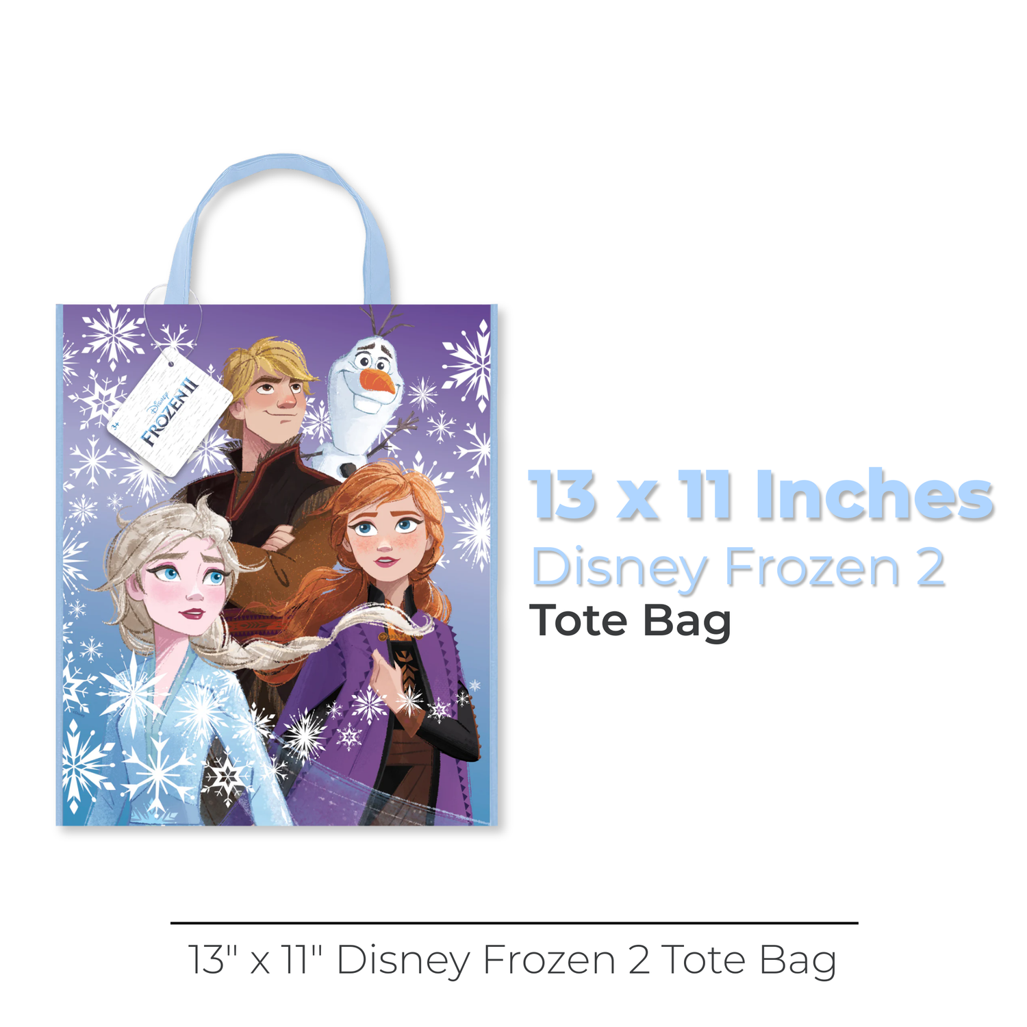 Disney Frozen 2 Tote Bag, 13" x 11"
