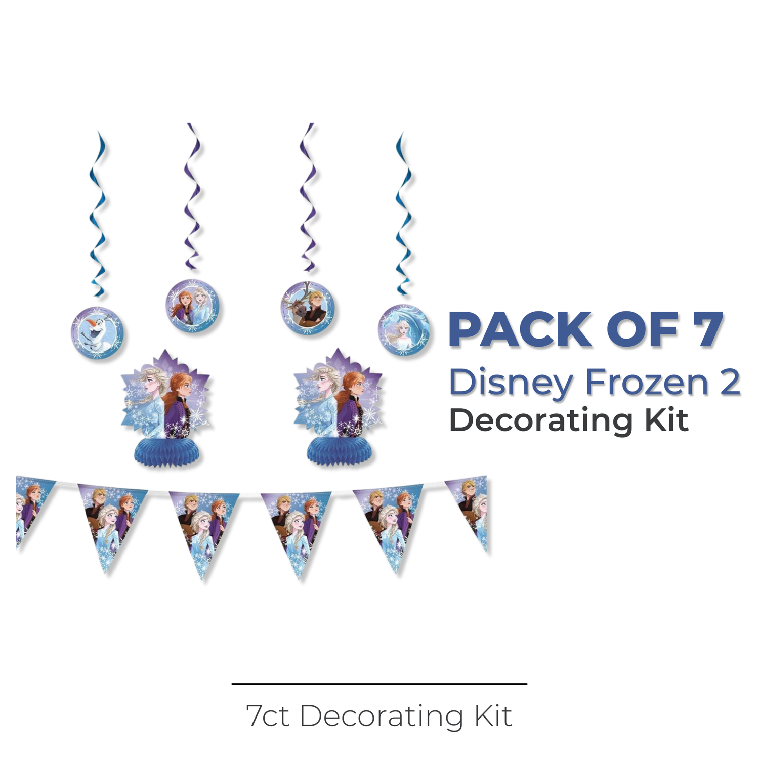 Disney Frozen 2 Decorating Kit, 7pc