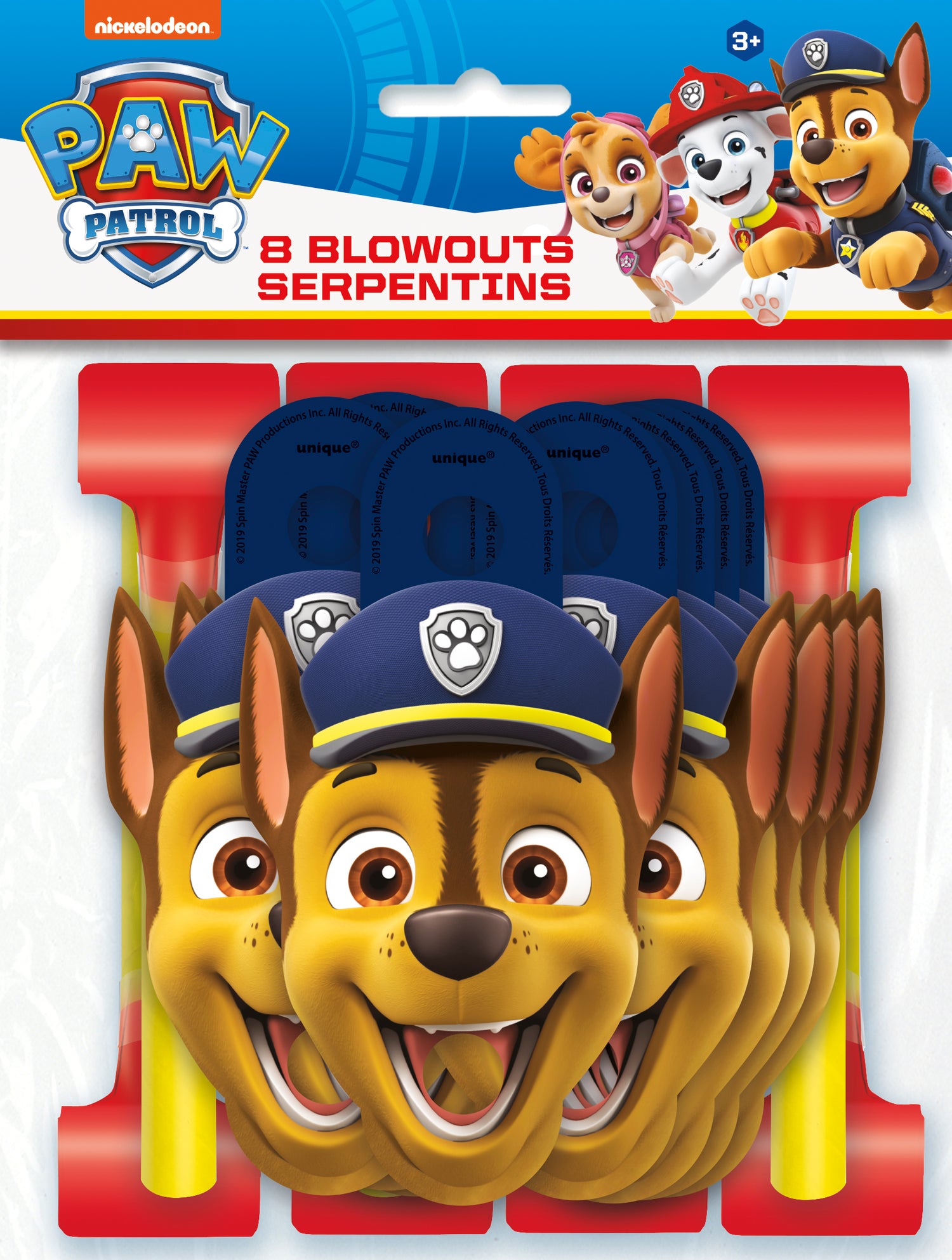 Paw Patrol Blowouts, 8ct - Image 2