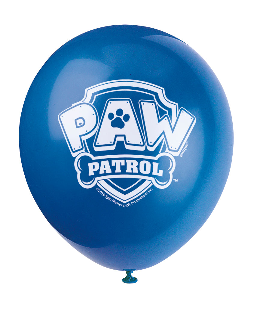 Paw Patrol 12" Latex Balloons, 8ct - Image 3