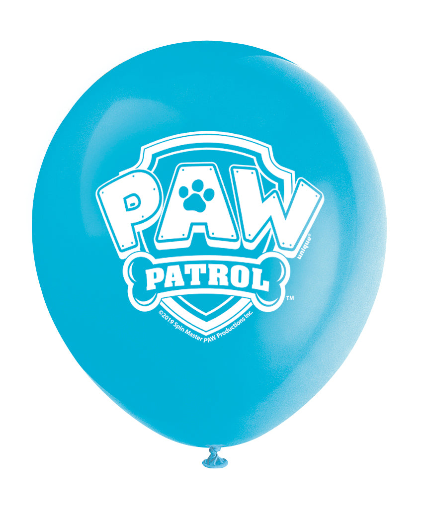 Paw Patrol 12" Latex Balloons, 8ct - Image 2