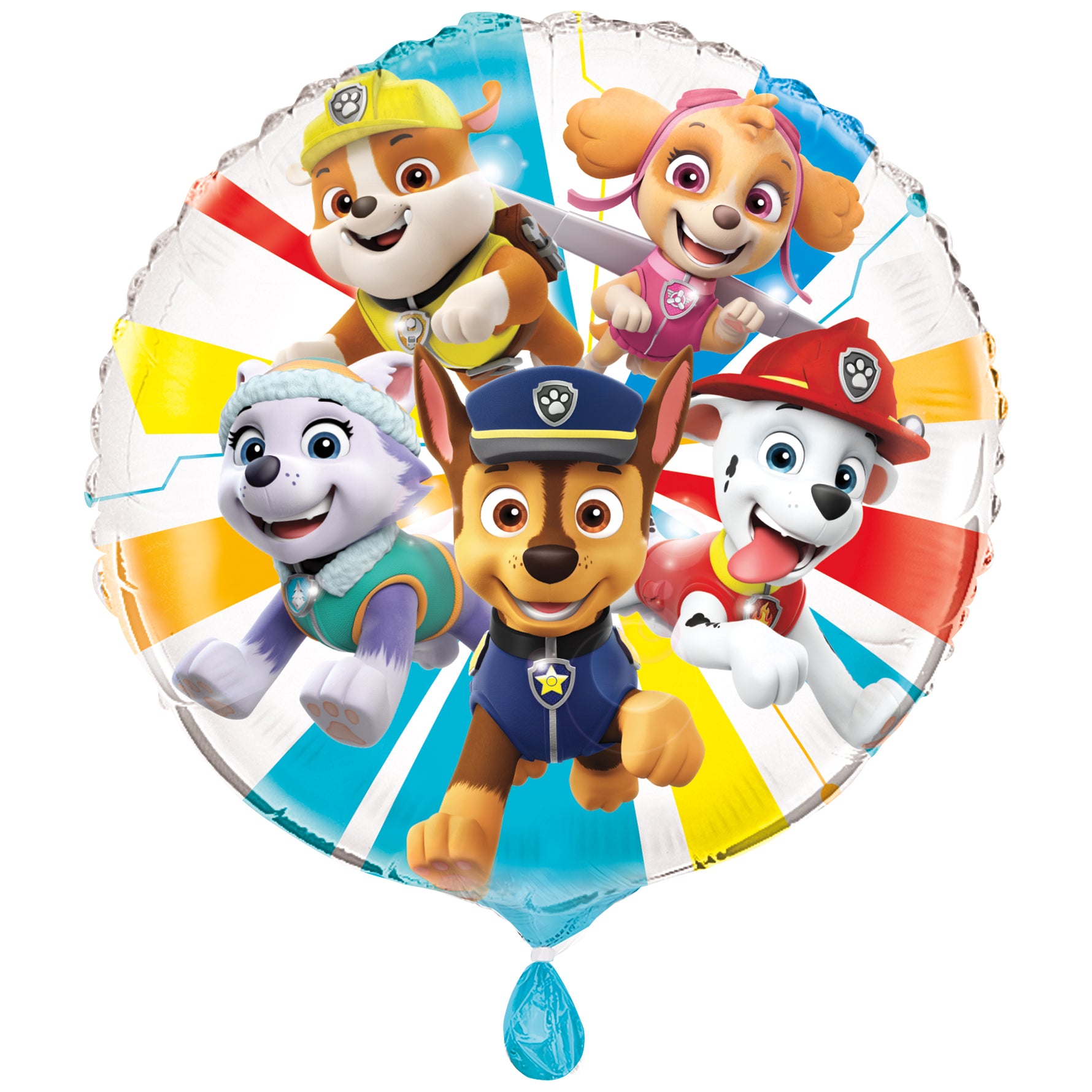 Paw Patrol Round Foil Balloon 18", Packaged
