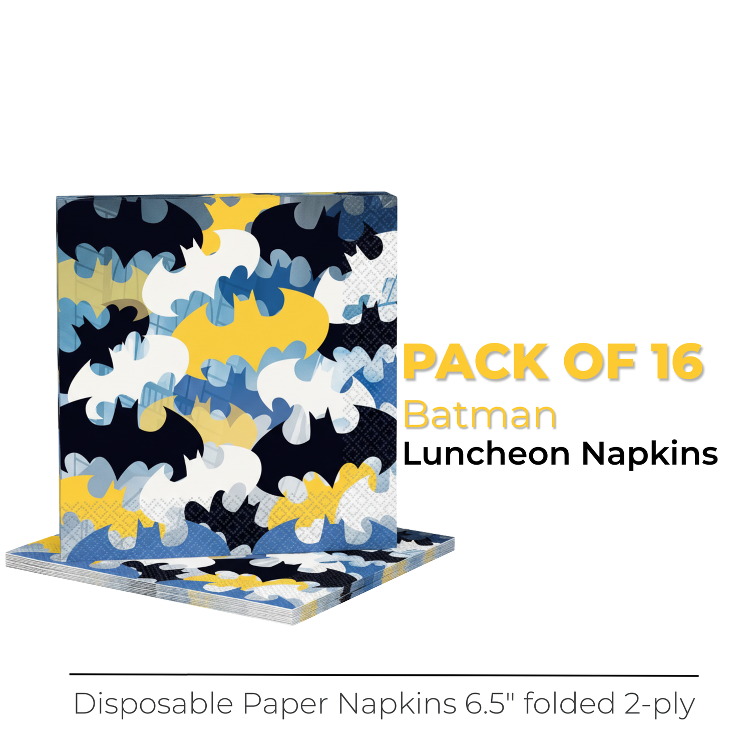 Batman Luncheon Napkins, 16ct