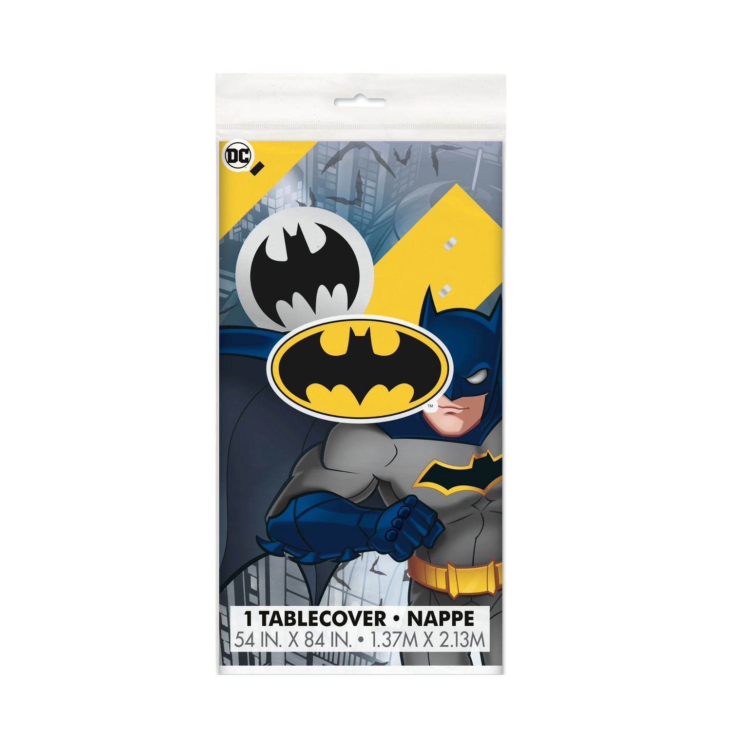 Batman Rectangular Plastic Table Cover, 54" x 84"