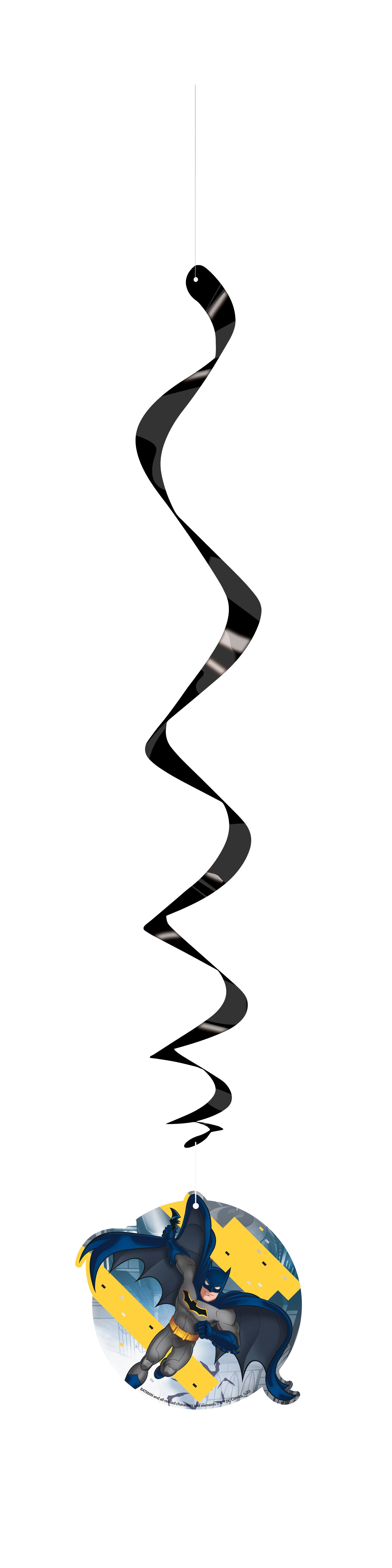 Batman Hanging Swirl Decorations, 26", 3ct - Image 4