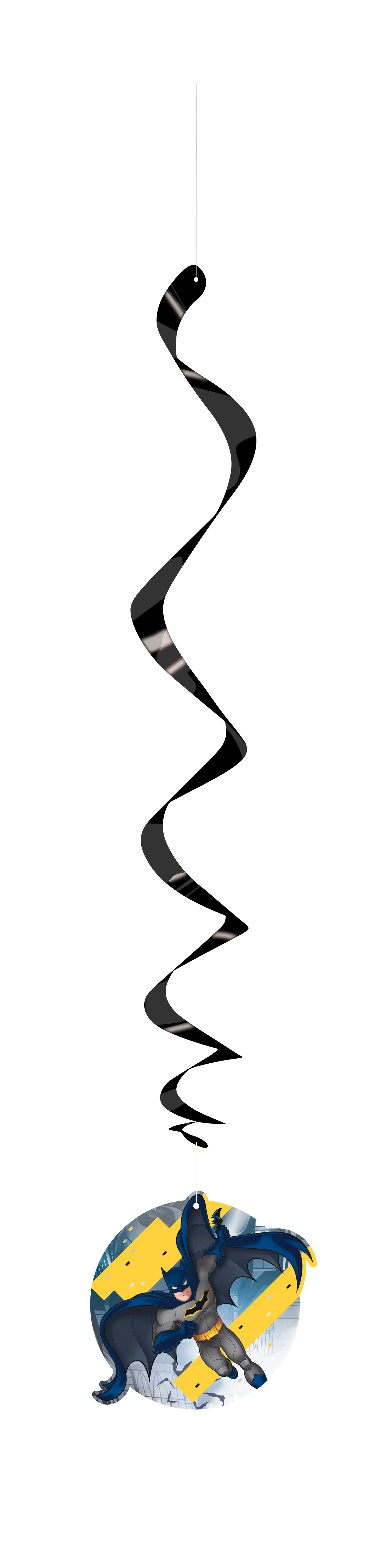 Batman Hanging Swirl Decorations, 26", 3ct - Image 3