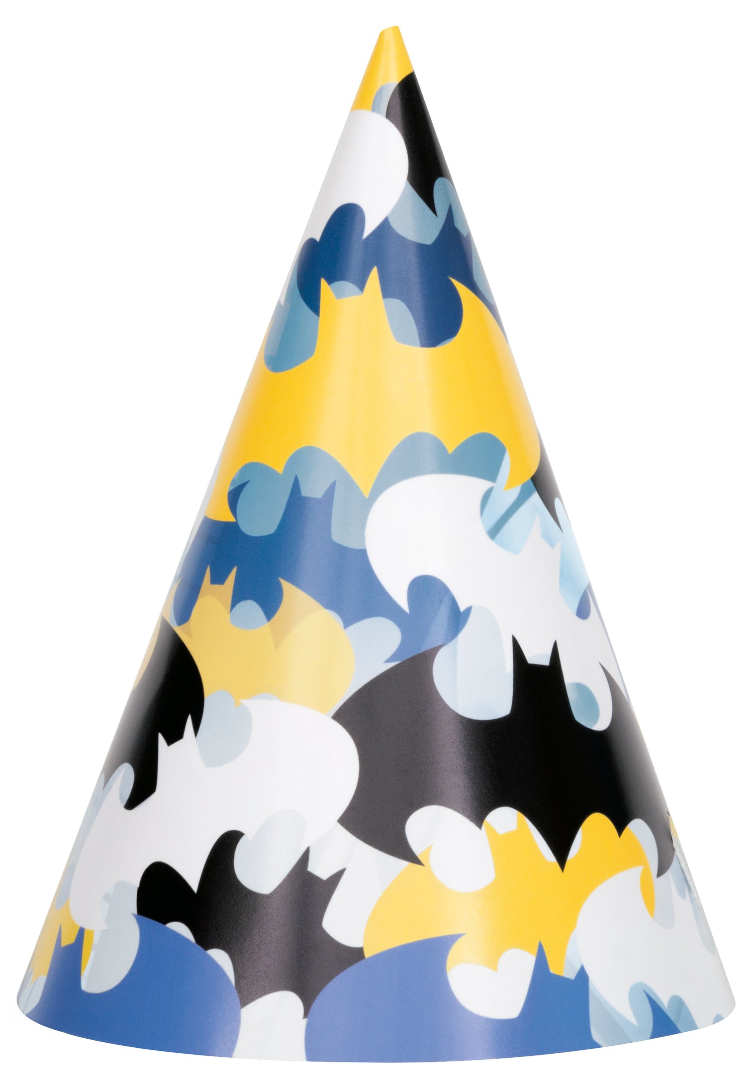 Batman Party Hats, 8ct