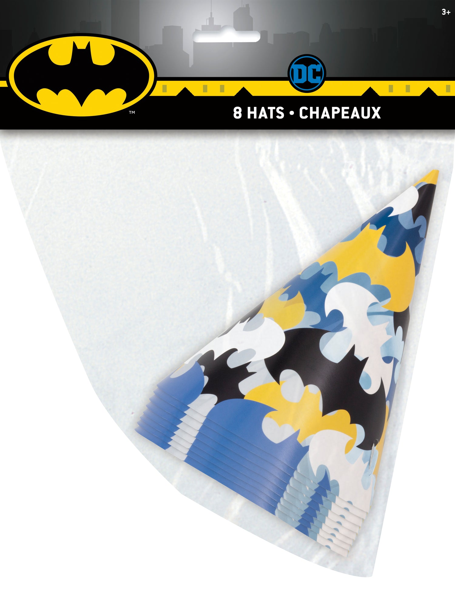 Batman Party Hats, 8ct - Image 2