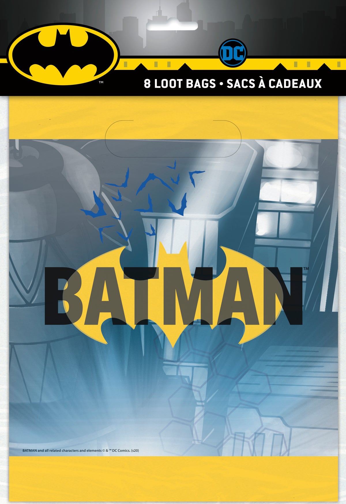 Batman Loot Bags, 8ct - Image 2
