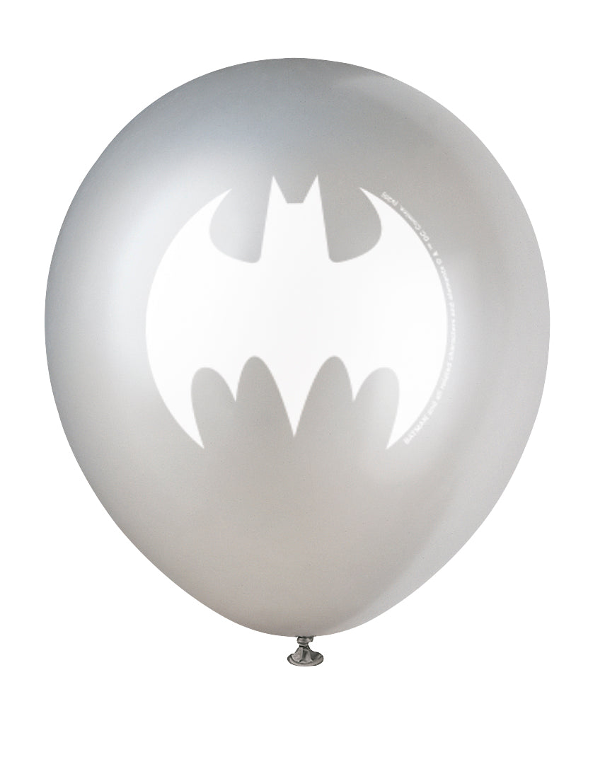 Batman 12" Latex Balloons, 8ct - Image 2