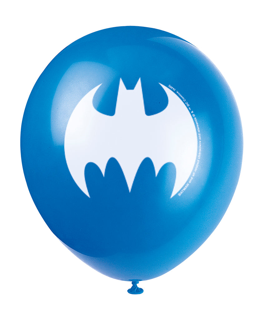 Batman 12" Latex Balloons, 8ct - Image 5