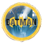 Batman Round Foil Balloon 18", Bulk