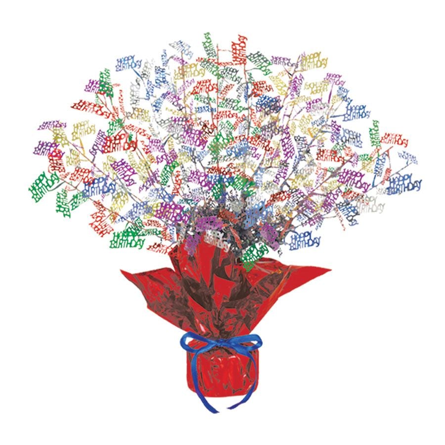 Birthday Glitz & Gleam 15" Centerpiece