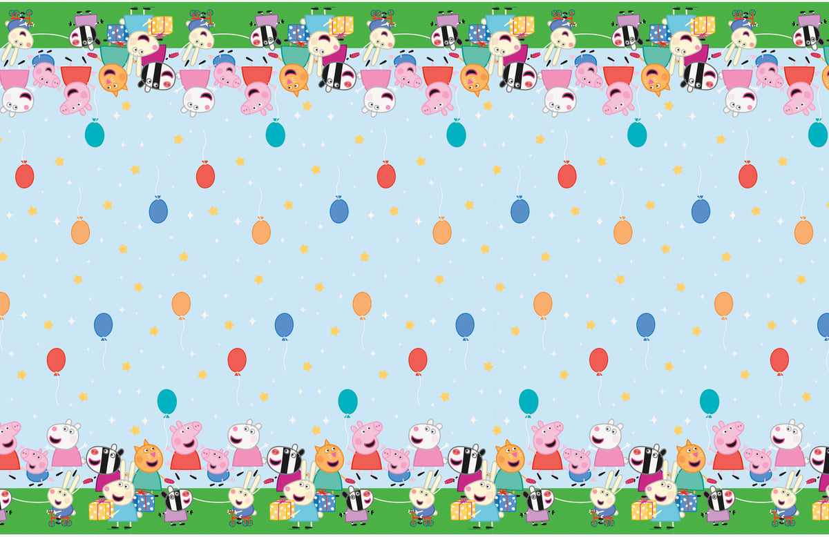 Peppa Pig Rectangular Plastic Table Cover, 54" x 84" - Image 3