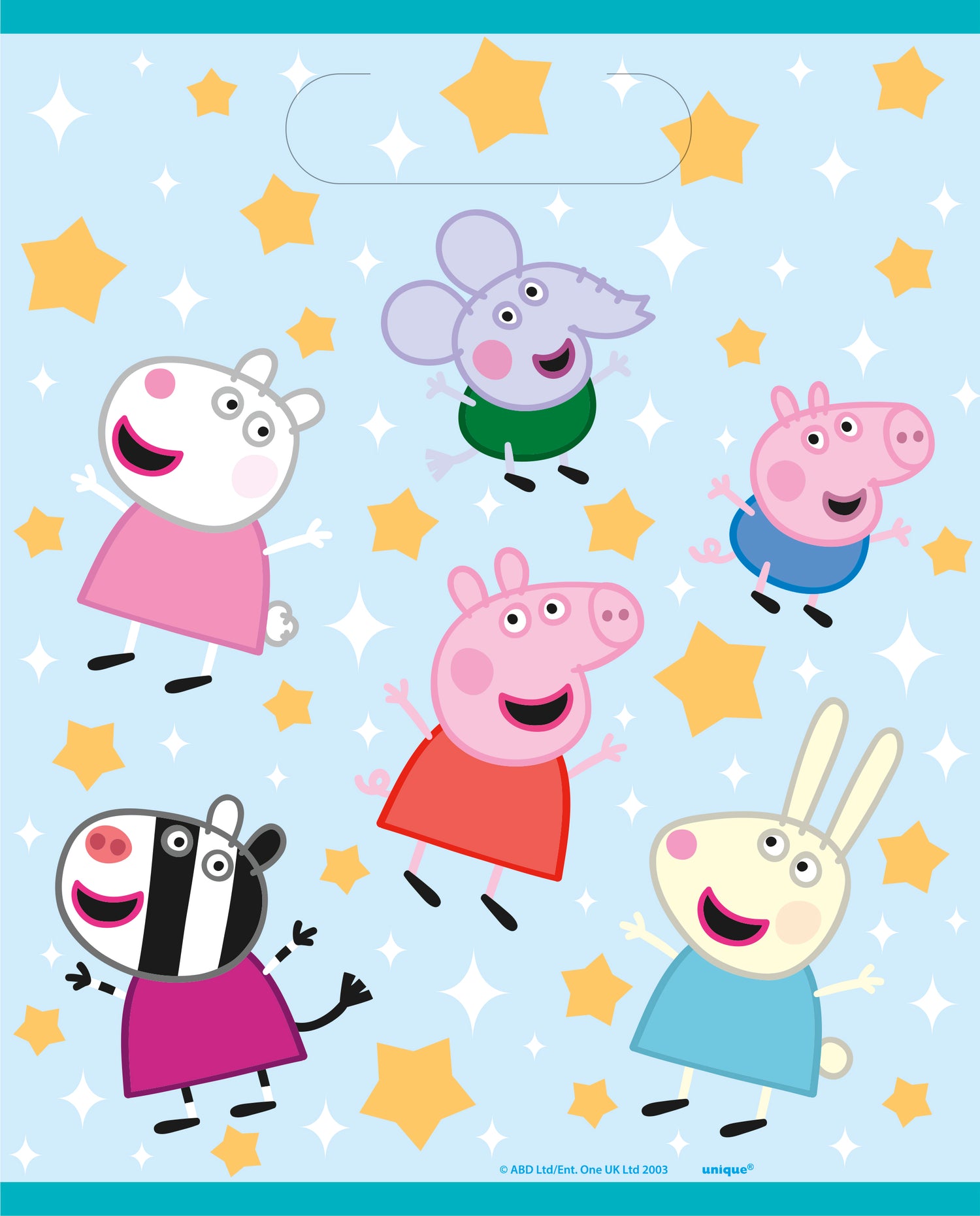 Peppa Pig Loot Bags, 8ct