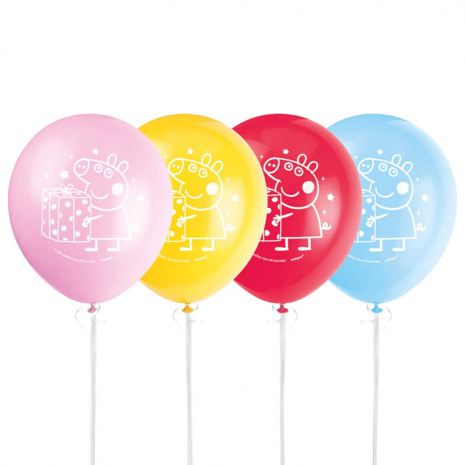 Peppa Pig 12" Latex Balloons, 8ct