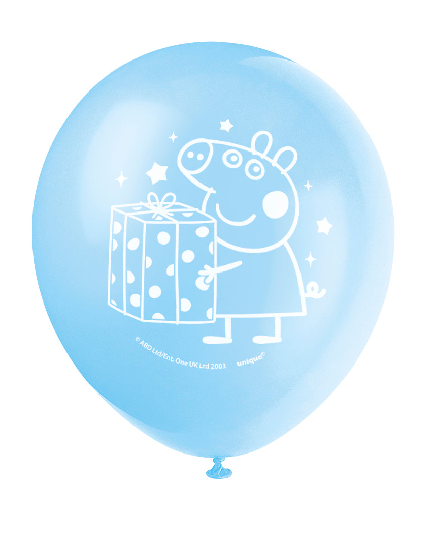Peppa Pig 12" Latex Balloons, 8ct - Image 6