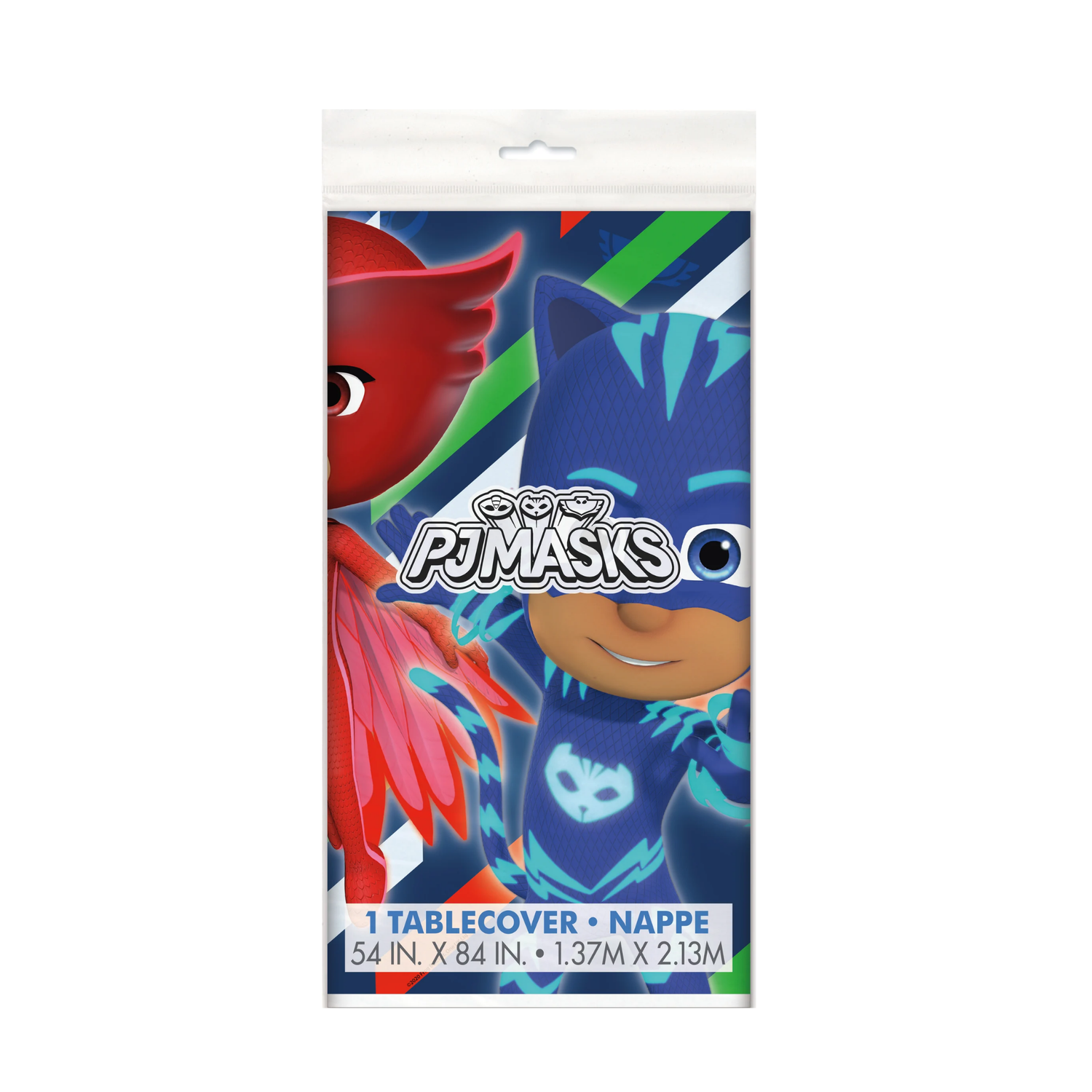 PJ Masks Rectangular Plastic Table Cover, 54" x 84"