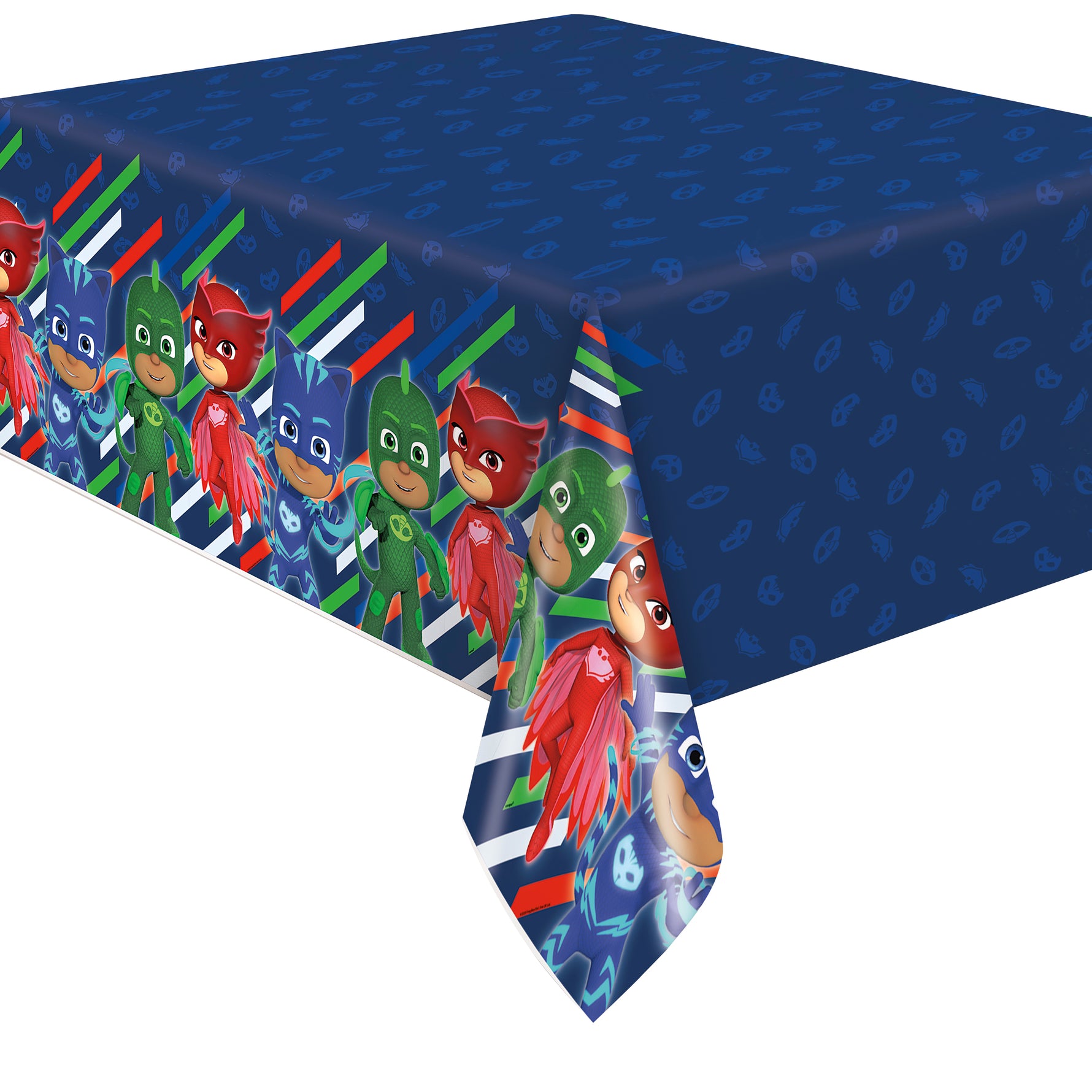 PJ Masks Rectangular Plastic Table Cover, 54" x 84" - Image 3