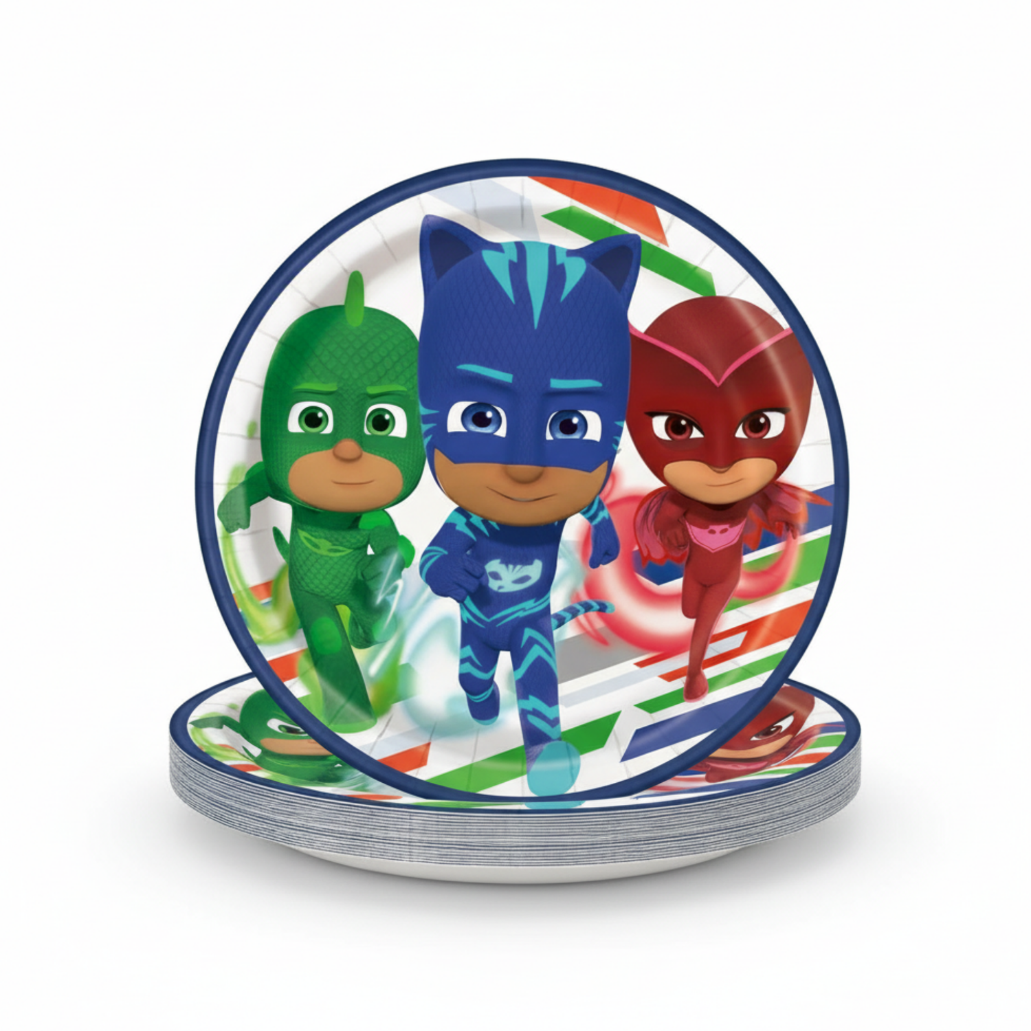 PJ Masks Round 7" Dessert Plates, 8ct