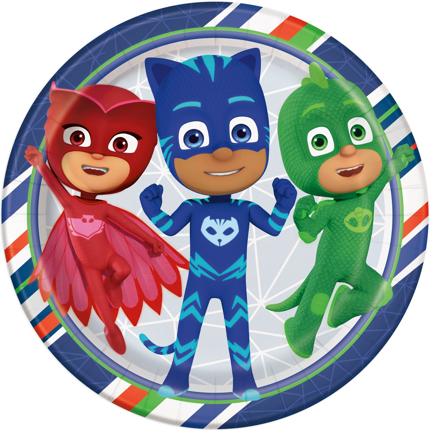 PJ Masks Round 9" Dinner Plates, 8ct